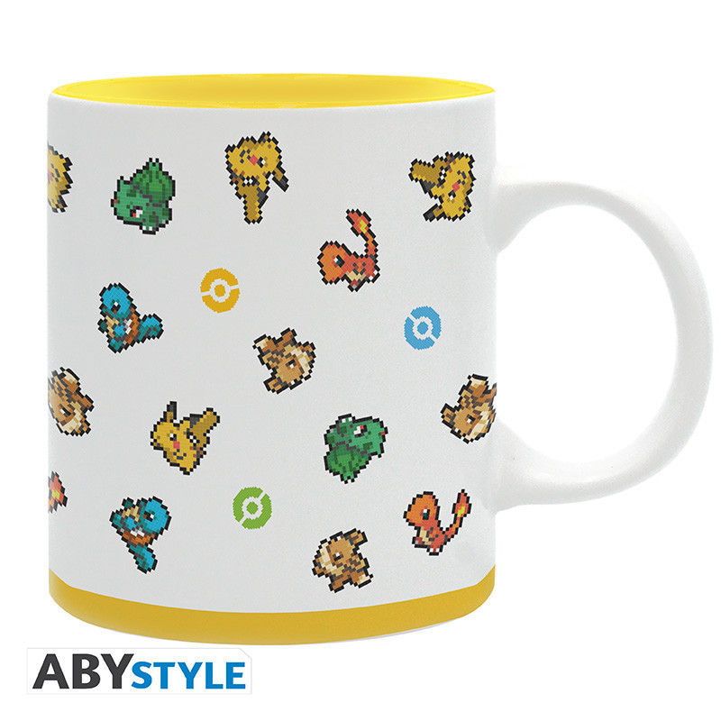 MUG PIXEL ART POKEMON 320 ML