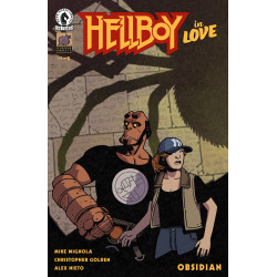 HELLBOY IN LOVE: OBSIDIAN 1 (CVR A) (ALEX NIETO)