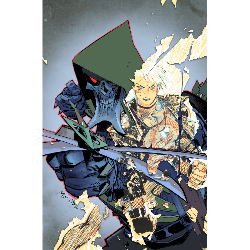 ABSOLUTE GREEN ARROW 2 (OF 6) CVR E INC 1:25 MATIAS BERGARA CARD STOCK VAR