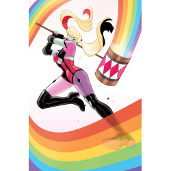 HARLEY QUINN 63 CVR E STEPHEN BYRNE DC PRIDE CARD STOCK VAR