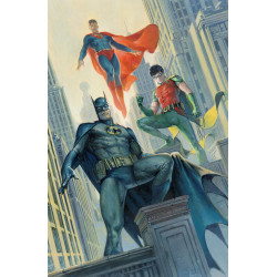 BATMAN SUPERMAN WORLDS FINEST 52 CVR C DAVIDE PARATORE CARD STOCK VAR