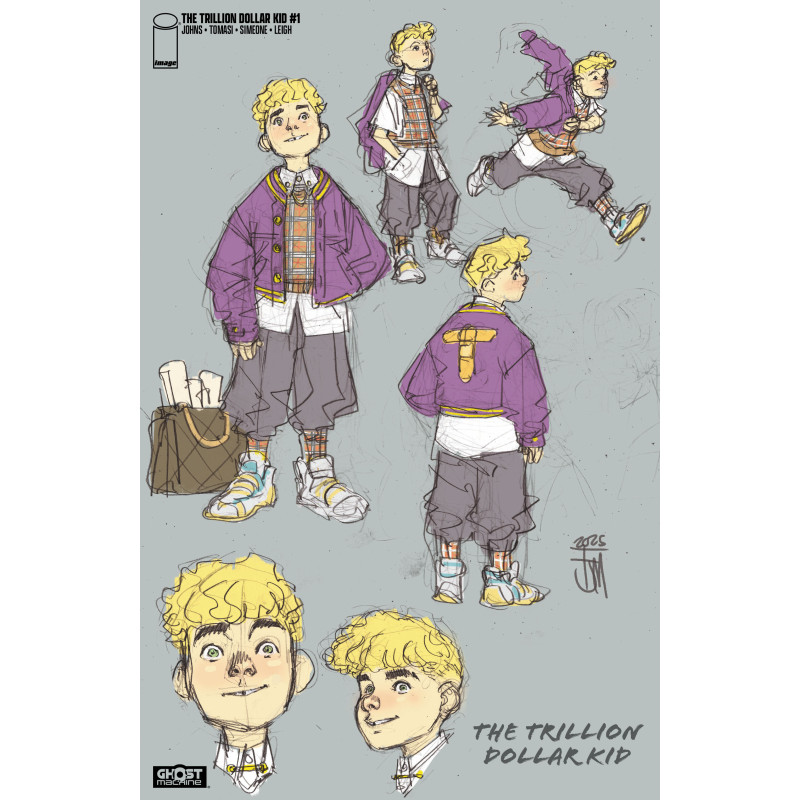 TRILLION DOLLAR KID 1 (OF 2) CVR D INC 1:20 FRANCIS MANAPUL DESIGN VAR