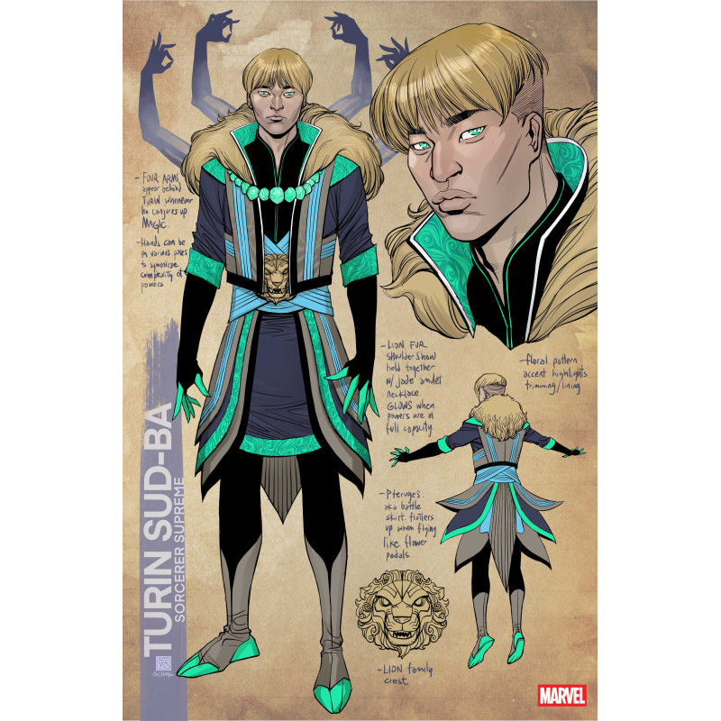 SORCERER SUPREME 7 BERNARD CHANG DESIGN VARIANT 1:10
