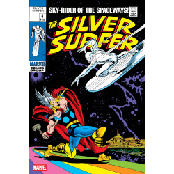 SILVER SURFER 4 FACSIMILE EDITION FOIL VARIANT