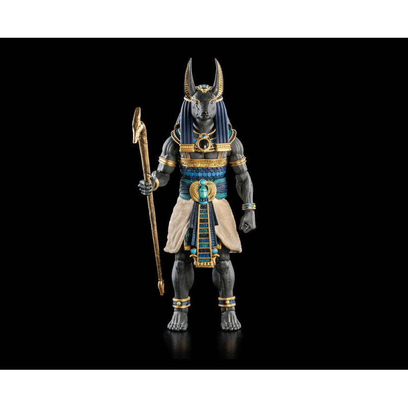ANUBIS BLACK AND BLUE FIGURA OBSCURA FIGURINE 20 CM