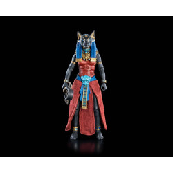 BASTET BLACK AND BLUE FIGURA OBSCURA FIGURINE 20 CM