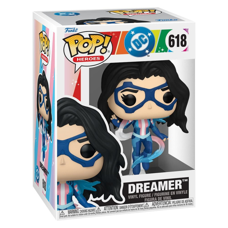DREAMER DC COMICS PRIDE 2026 POP HEROES VINYL FIGURINE 9 CM