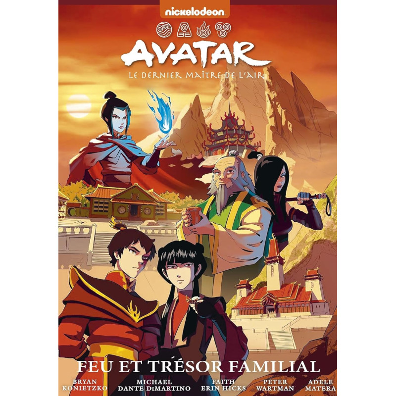 AVATAR LE DERNIER MAITRE DE L AIR HORS SERIE FEU ET TRESOR FAMILIAL