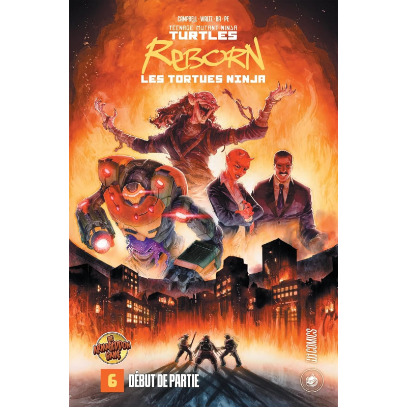LES TORTUES NINJA TMNT REBORN T6 ARMAGEDDON GAME DEBUT DE PARTIE