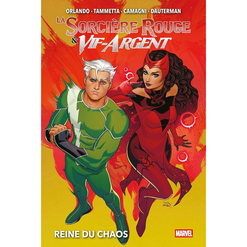 LA SORCIERE ROUGE ET VIF ARGENT REINE DU CHAOS