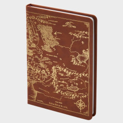 JOURNAL CARTE TERRE DU MILIEU LE SEIGNEUR DES ANNEAUX