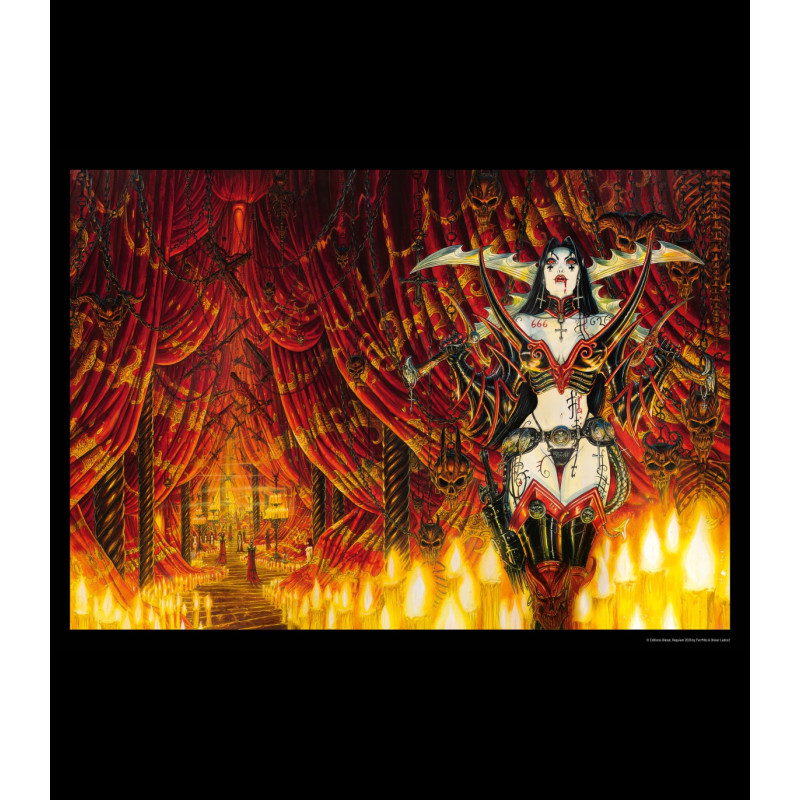 REQUIEM REPROGRAPHIE COUVERTURE T02 DANSE MACABRE 50X70 CM