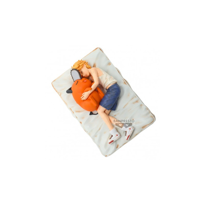 DENKI ET POCHITA CHAINSAW MAN BREAK TIME COLLECTION FIGURE PVC 14 CM