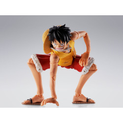 MONKEY D LUFFY MARINEFORD ONE PIECE FIGURINE S H FIGUARTS 15 CM