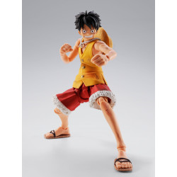 MONKEY D LUFFY MARINEFORD ONE PIECE FIGURINE S H FIGUARTS 15 CM