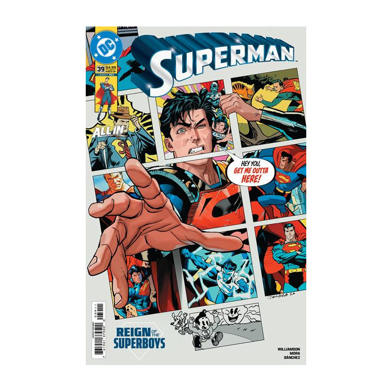 SUPERMAN 39 CVR A DAN MORA (THE REIGN OF THE SUPERBOYS)