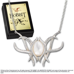 LE SEIGNEUR DES ANNEAUX PENDENTIF DE LA BOCHE DE GALADRIEL ARGENT 925