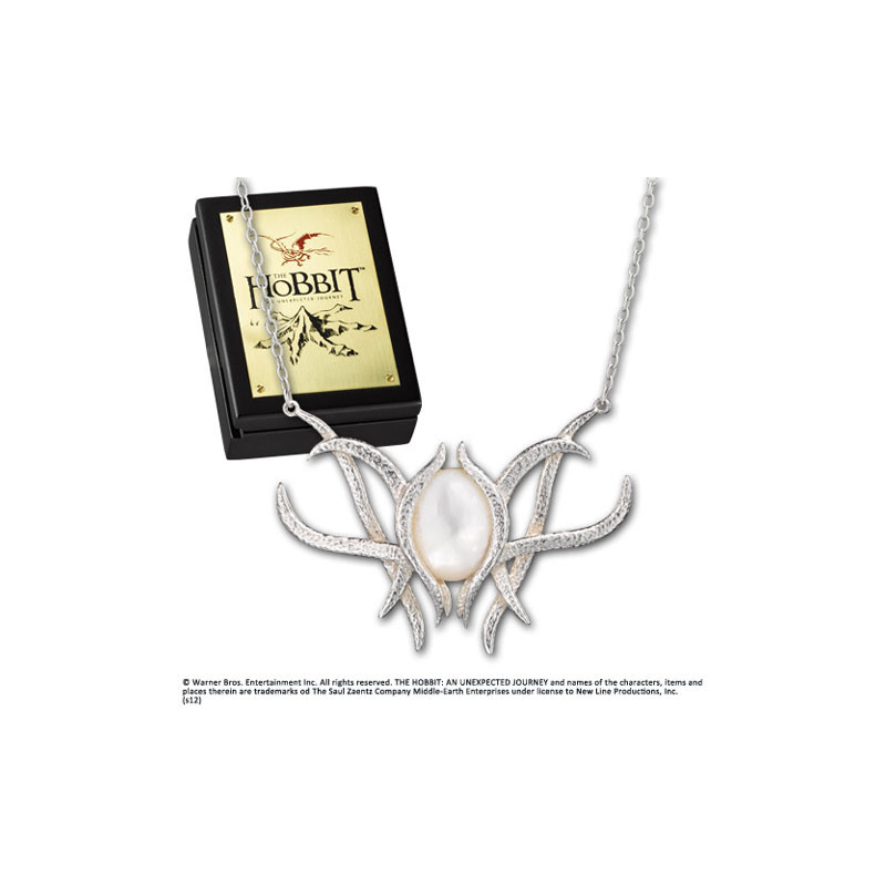 LE SEIGNEUR DES ANNEAUX PENDENTIF DE LA BOCHE DE GALADRIEL ARGENT 925