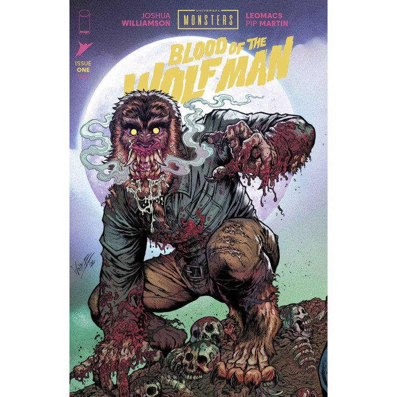 UNIVERSAL MONSTERS BLOOD OF THE WOLF MAN 1 (OF 4) CVR C INC 1:10 MARIA WOLF & MIKE SPICER VAR