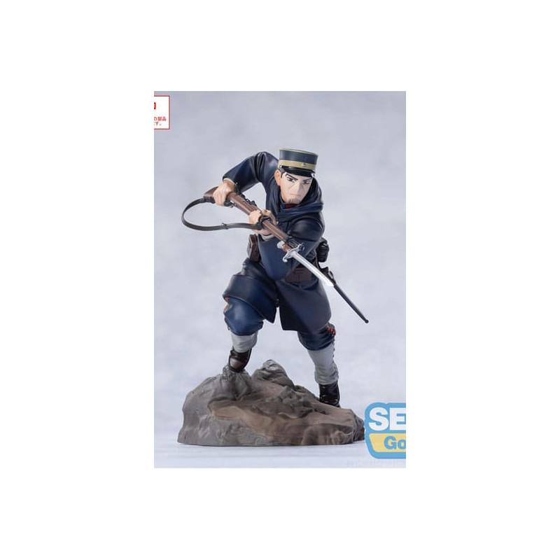SERGEANT TSUKISHIMA GOLDEN KAMUY STATUETTE PVC XROSSLINK 14 CM