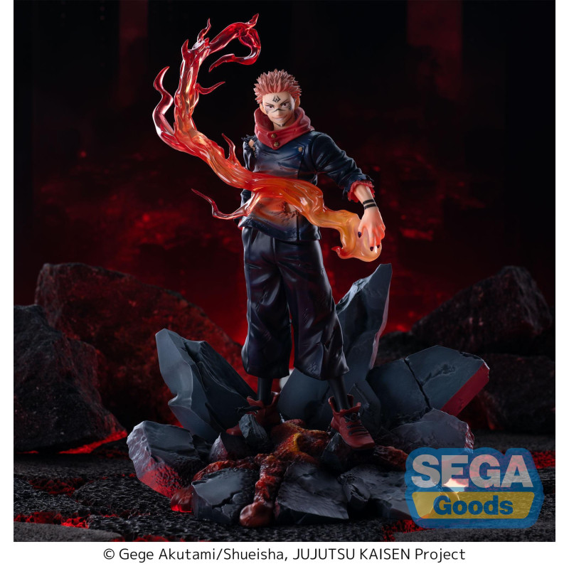 SUKUNA FUGA JUJUTSU KAISEN STATUETTE LUMINASTA 23 CM