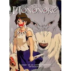 GHIBLI 30 CARTES POSTALES PRINCESSE MONONOKE