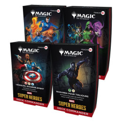 MAGIC THE GATHERING MARVEL SUPER HEROES DECK COMMANDER VERSION FRANCAISE