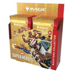 MAGIC THE GATHERING MARVEL SUPER HEROES BOOSTER COLLECTOR VERSION FRANCAISE