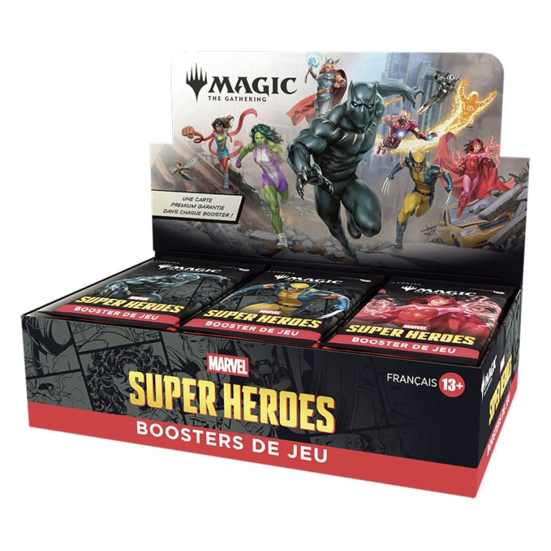 MAGIC THE GATHERING MARVEL SUPER HEROES BOOSTER DE JEU VERSION FRANCAISE