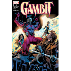 GAMBIT 3 SIGNED BY CLAREMONT