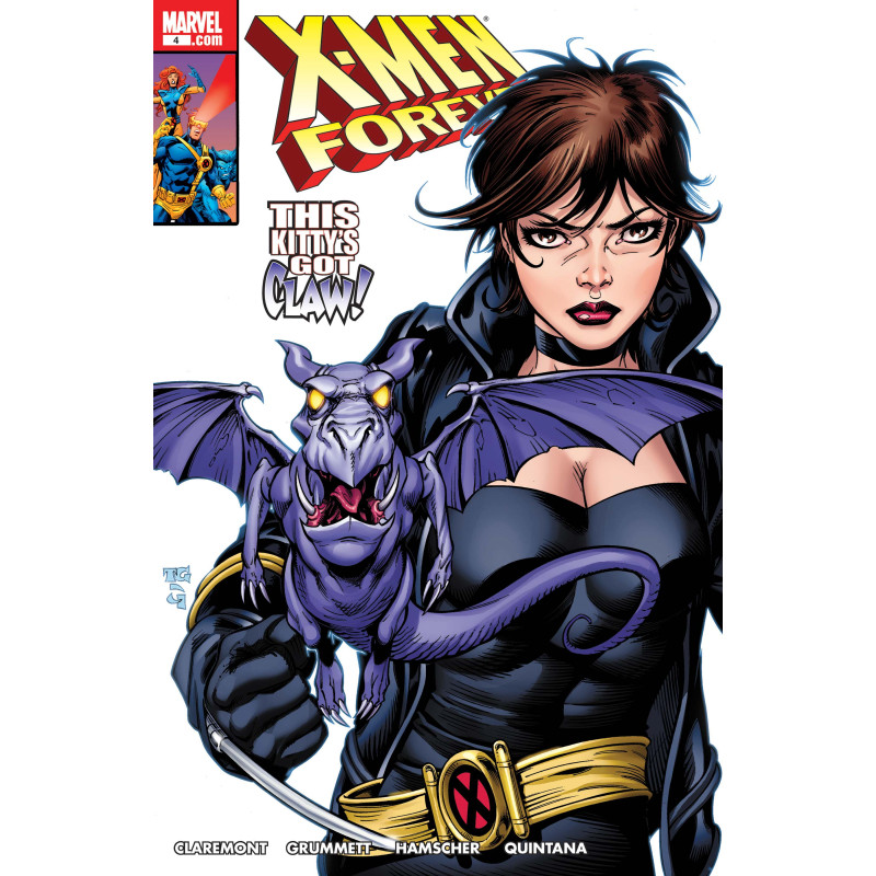 X MEN FOREVER 4 SIGNED BY CLAREMONT
