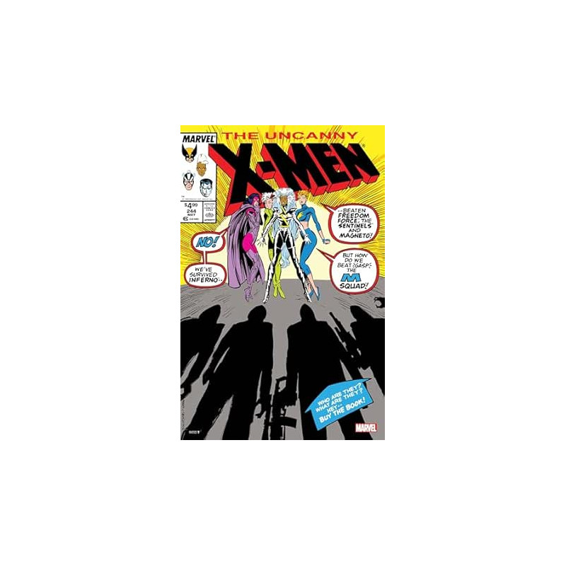 UNCANNY X-MEN 244 FACSIMILE ED SIGNED BY CLAREMONT