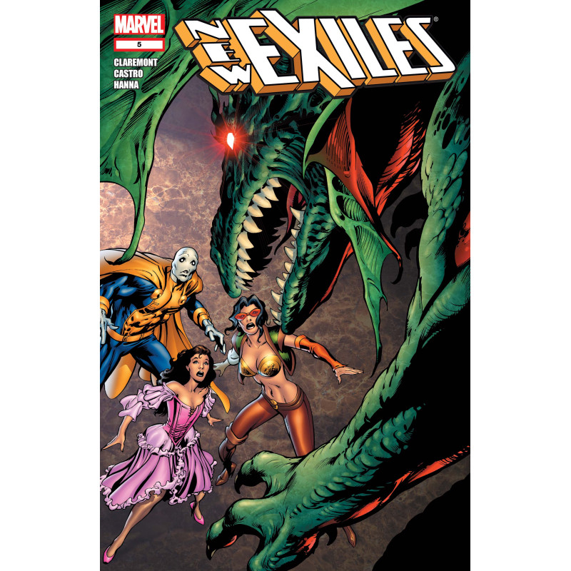 NEW EXILES 5 SIGNED BY CLAREMONT