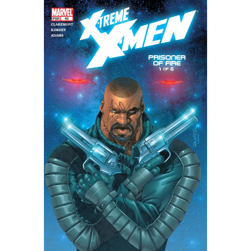 X TREME X MEN 40 SIGNED BY CLAREMONT