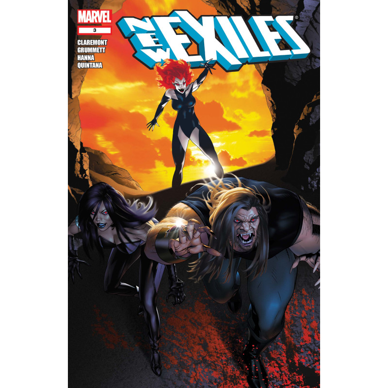 NEW EXILES 3 SIGNED BY CLAREMONT