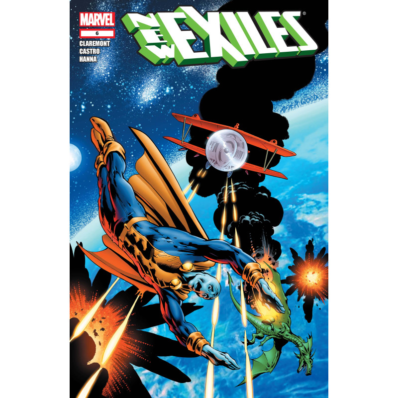 NEW EXILES 6 SIGNED BY CLAREMONT