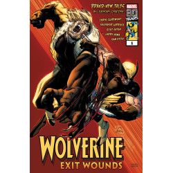 WOLVERINE EXIT WOUNDS 1 SIGNED BY CLAREMONT