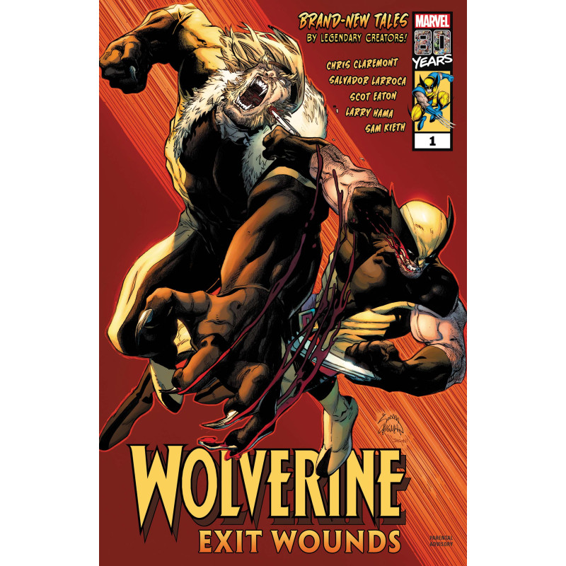 WOLVERINE EXIT WOUNDS 1 SIGNED BY CLAREMONT