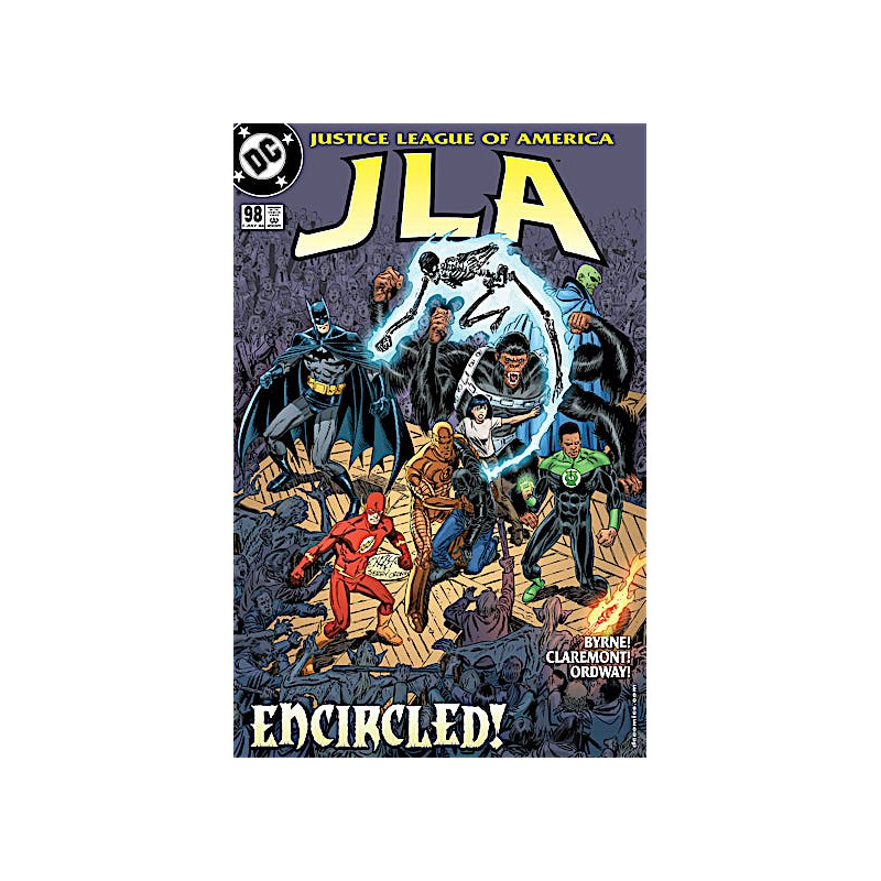 JLA 98 SIGNED BY CLAREMONT