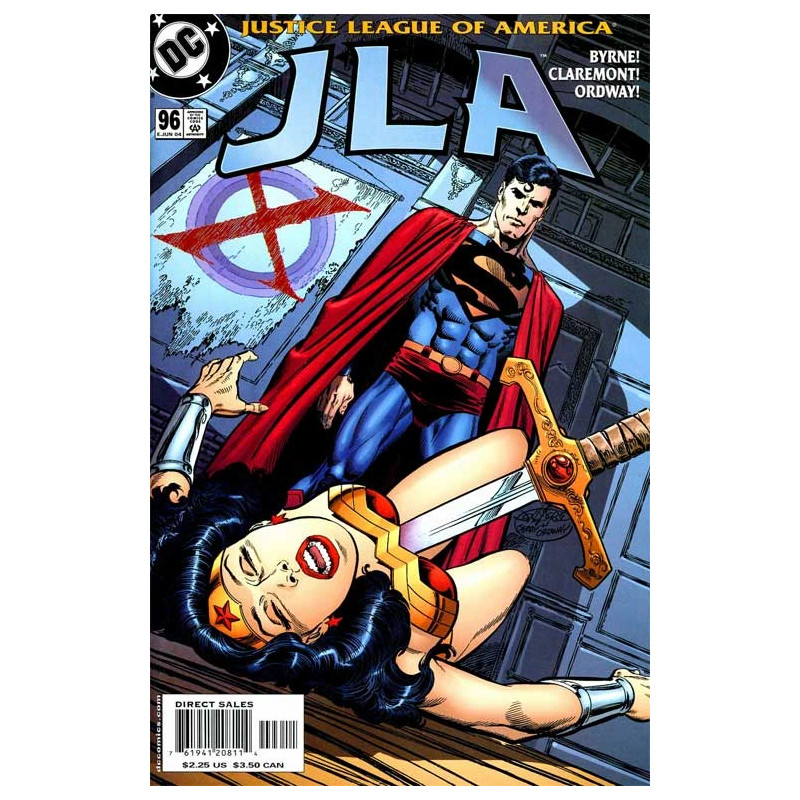 JLA 96 SIGNED BY CLAREMONT