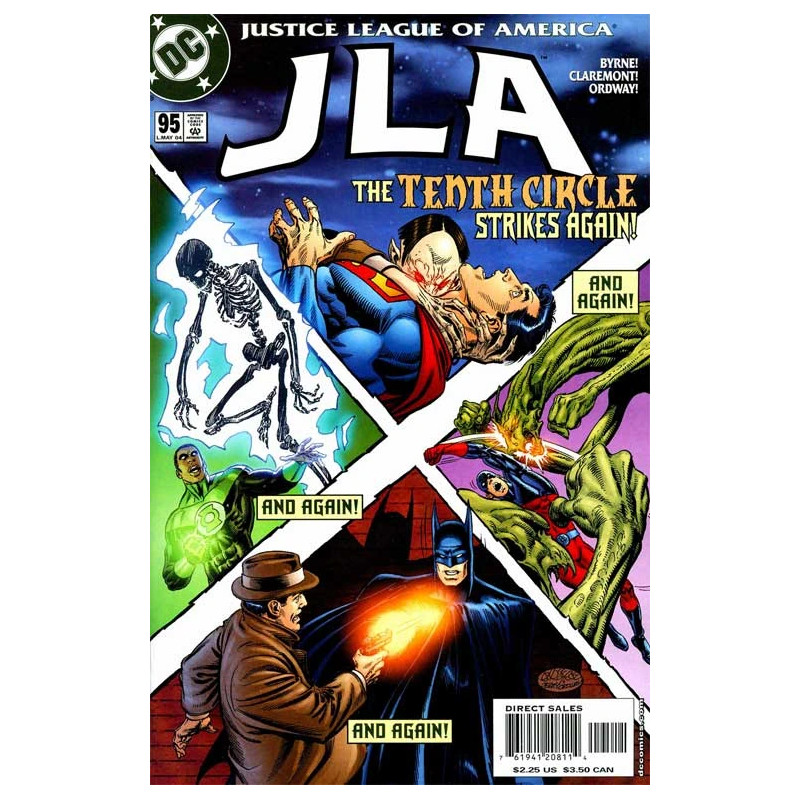 JLA 95 SIGNED BY CLAREMONT