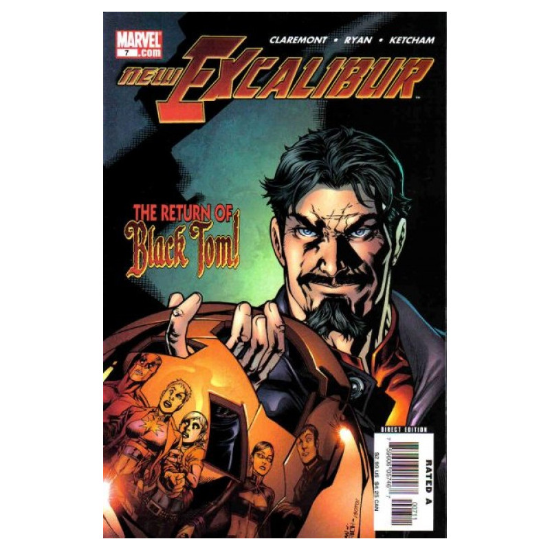 NEW EXCALIBUR 7 SIGNED BY CLAREMONT