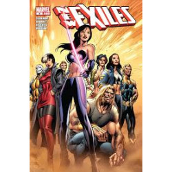 NEW EXILES 8 SIGNED BY CLAREMONT
