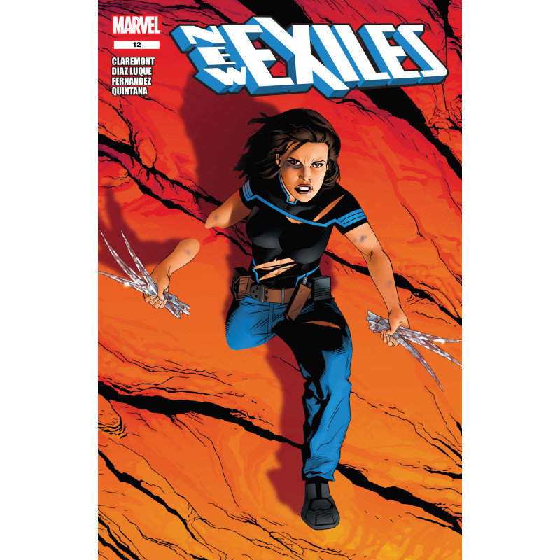 NEW EXILES 12 SIGNED BY CLAREMONT