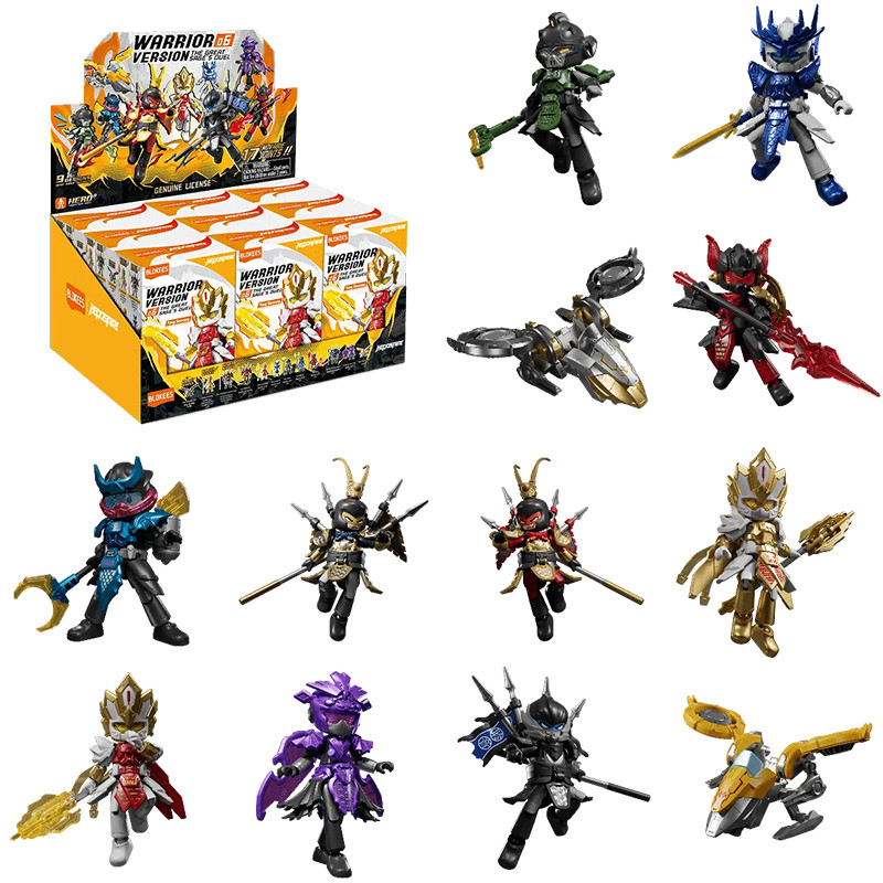HERO INFINITY BLOKEES WARRIOR VERSION 06 GREAT SAGES DUEL BLIND BOX BOITE MYSTERE 12 CM