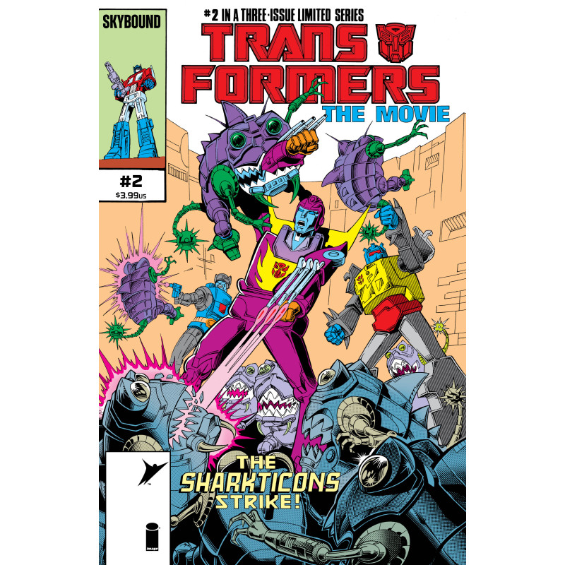 TRANSFORMERS THE MOVIE 40TH ANNIVERSARY EDITION 2 (OF 3) CVR B DON PERLIN & IAN AKIN & BRIAN GARVEY