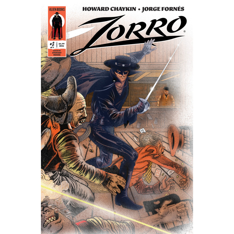 ZORRO 2 COVER A (MOORE WRAPAROUND VARIANT)