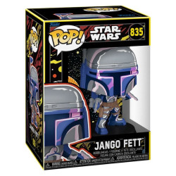 JANGO FETT RETRO STAR WARS VINYL FIGURINE 9 CM