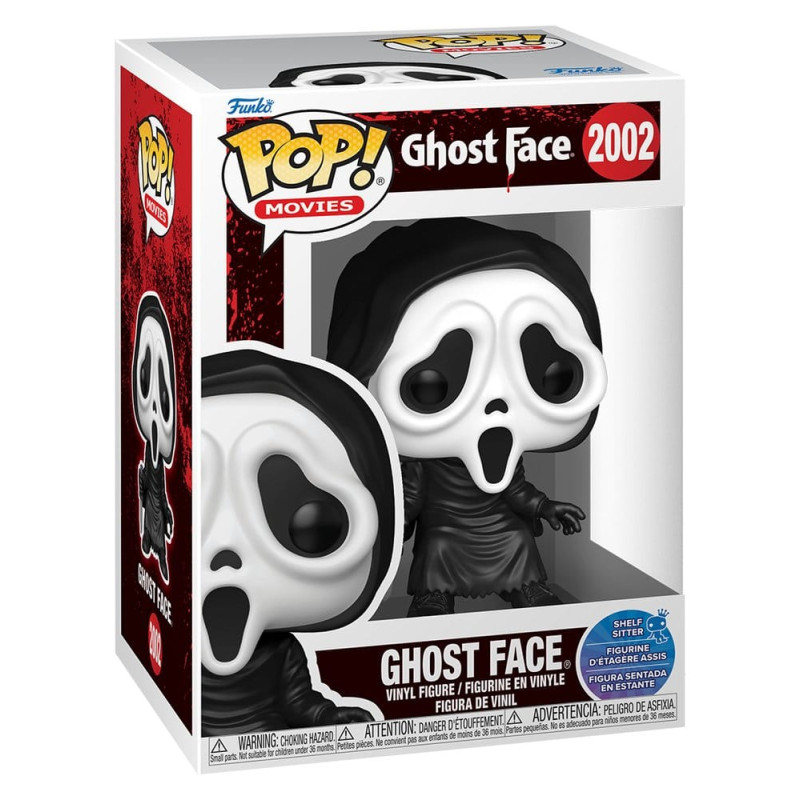 SCREAM GHOST FACE SIT HORROR SITTERS POP VINYL FIGURINE 9 CM