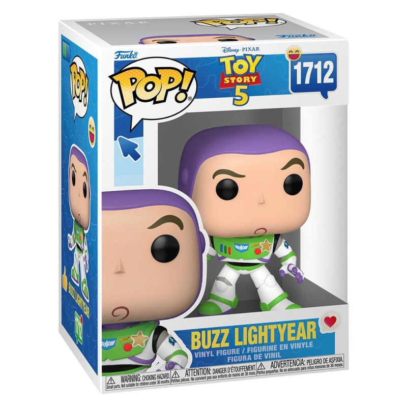BUZZ LIGHTYEAR TOY STORY 5 POP DISNEY VINYL FIGURINE 9 CM